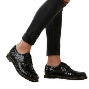 Dr. Martens 1461 Shift Sequin Derby Shoes NWT Size 7